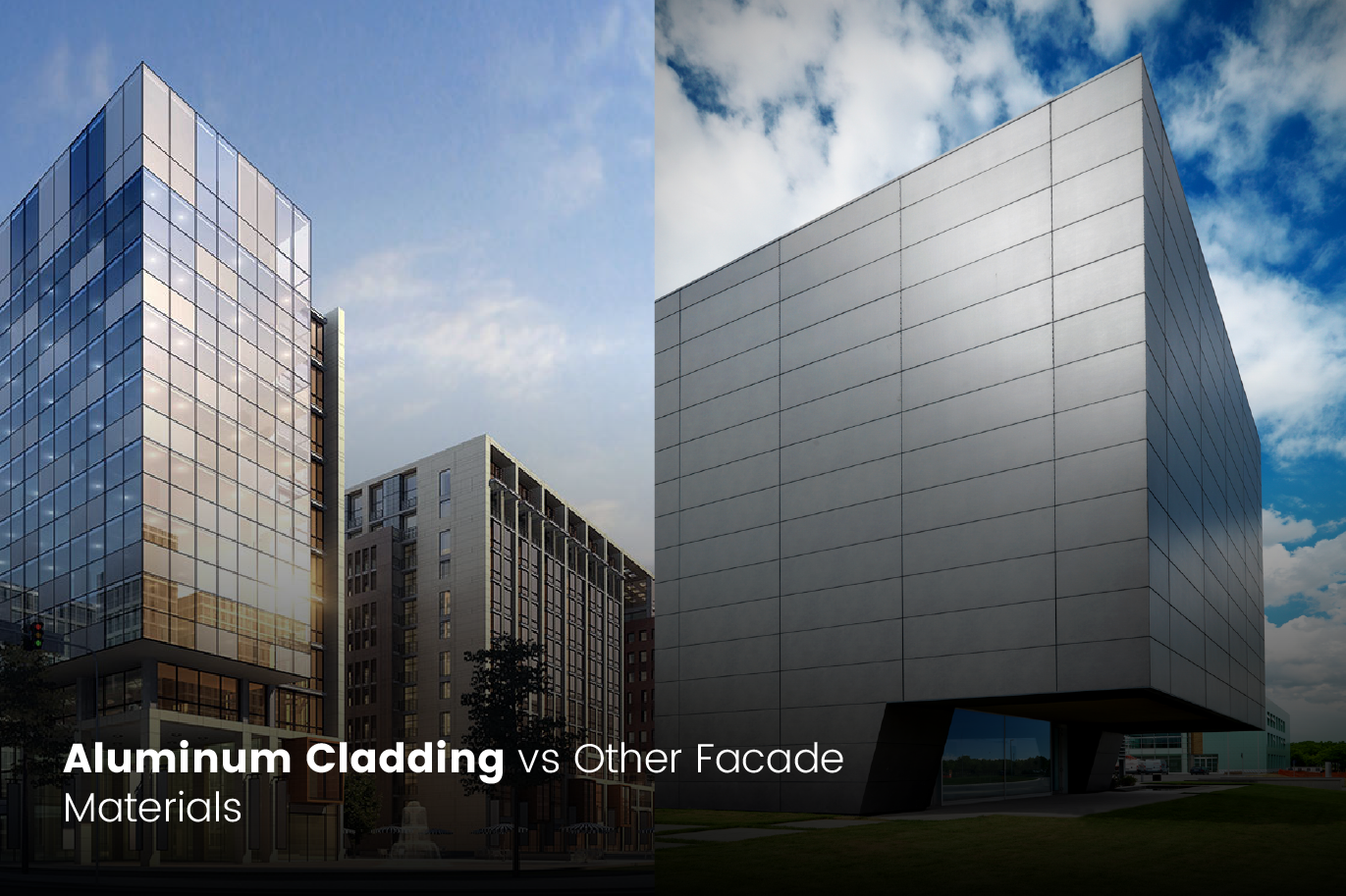 Aluminum Cladding vs. Other Facade Materials: Which One is Best?